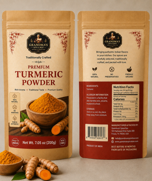 Grandma’s Authentic Turmeric Powder